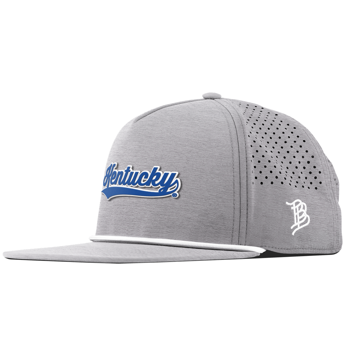 University of Kentucky "Kentucky Script" Flat 5 Panel Rope Heather