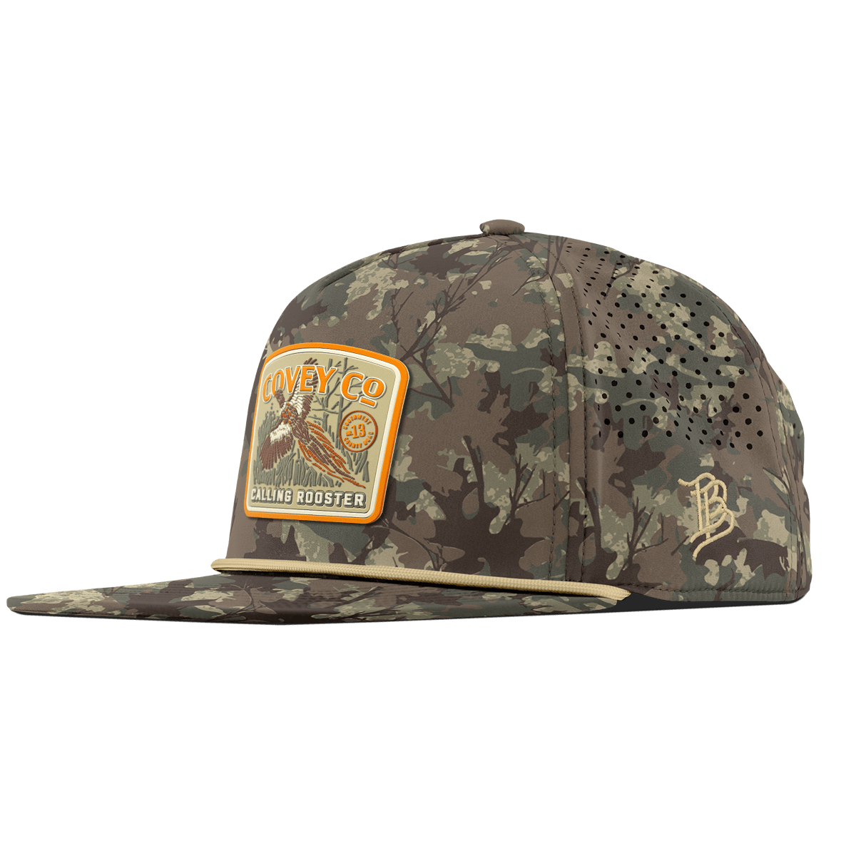Covey Co Flat 5 Panel Rope Timber Camo