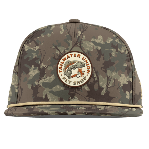 Tailwater Union Flat 5 Panel Rope Timber Camo