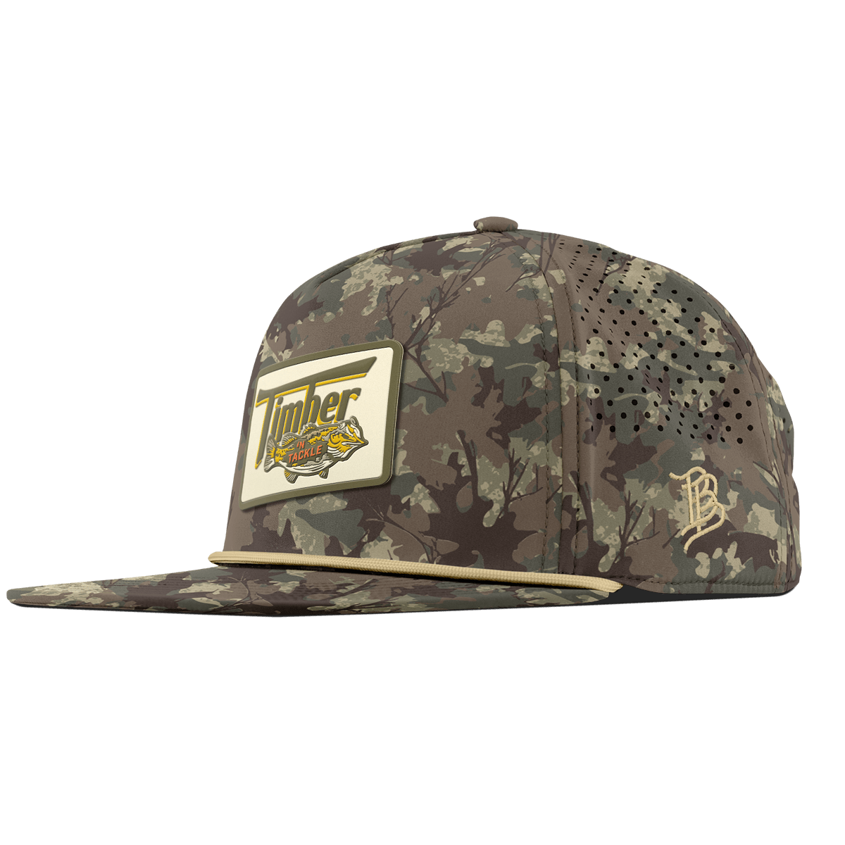 Timber 'N Tackle Flat 5 Panel Rope Timber Camo
