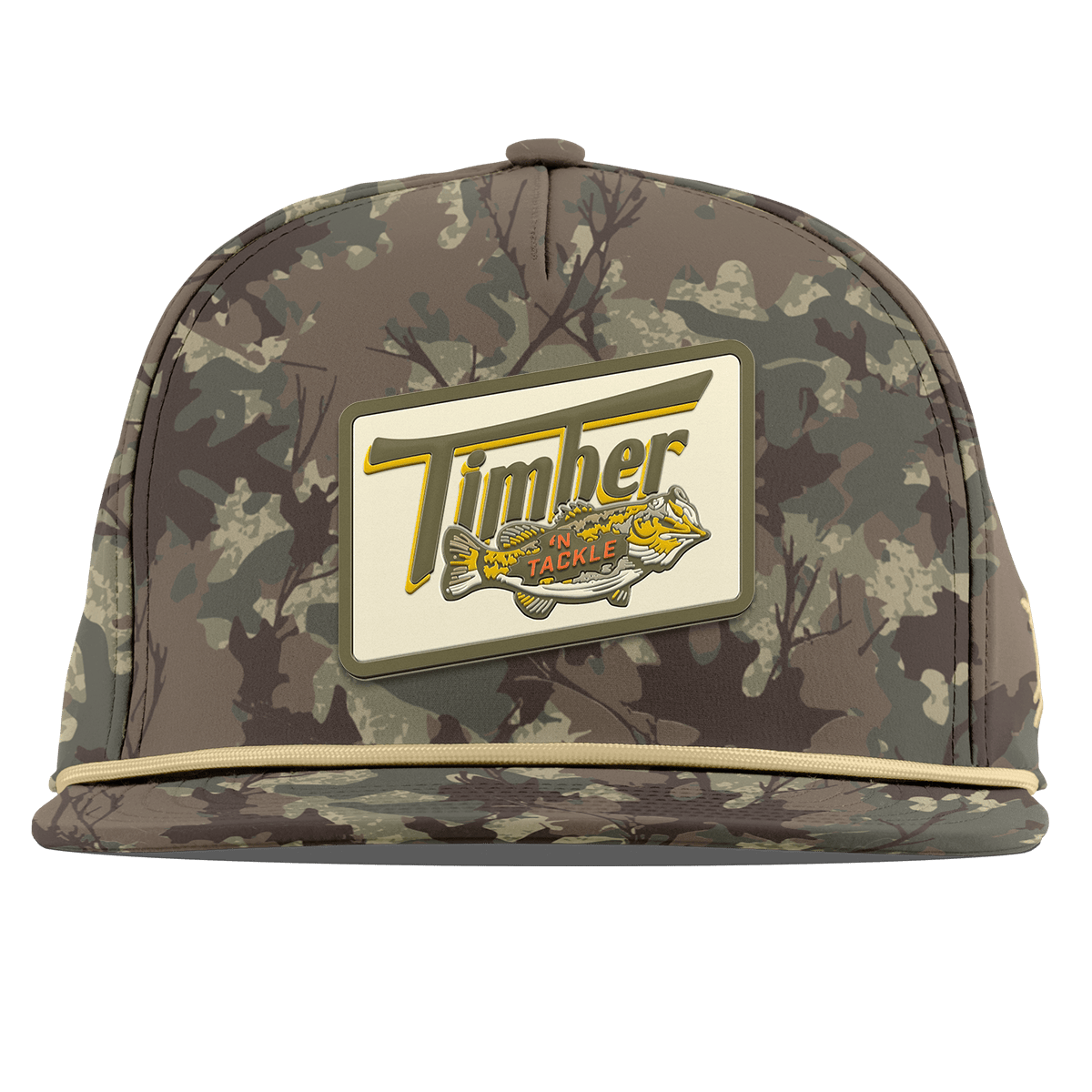 Timber 'N Tackle Flat 5 Panel Rope Timber Camo