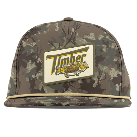 Timber 'N Tackle Flat 5 Panel Rope Timber Camo