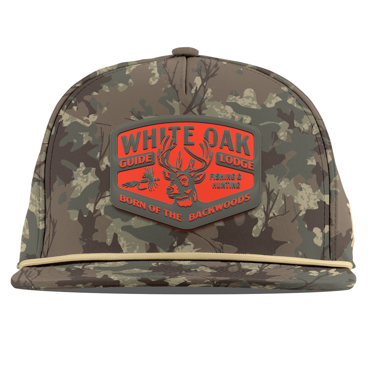 White Oak Flat 5 Panel Rope Timber Camo