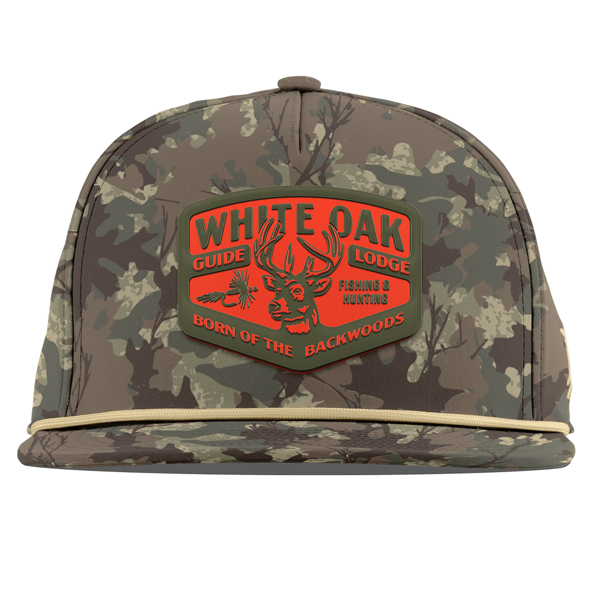 White Oak Flat 5 Panel Rope Timber Camo