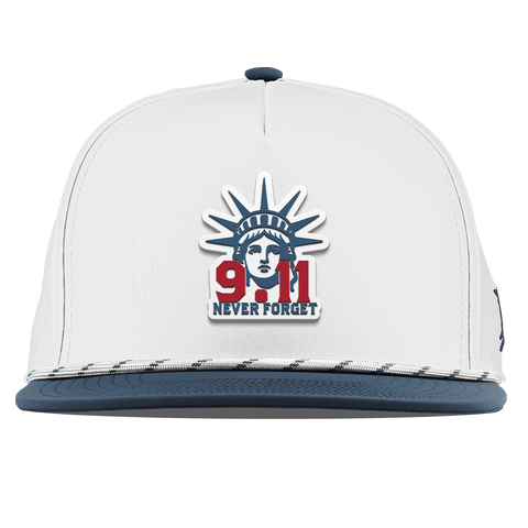 9.11 Never Forget Flat 5 Panel Rope White/Orion