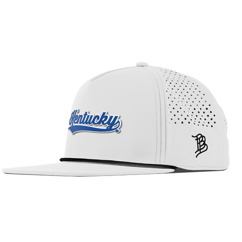 University of Kentucky "Kentucky Script" Flat 5 Panel Rope White