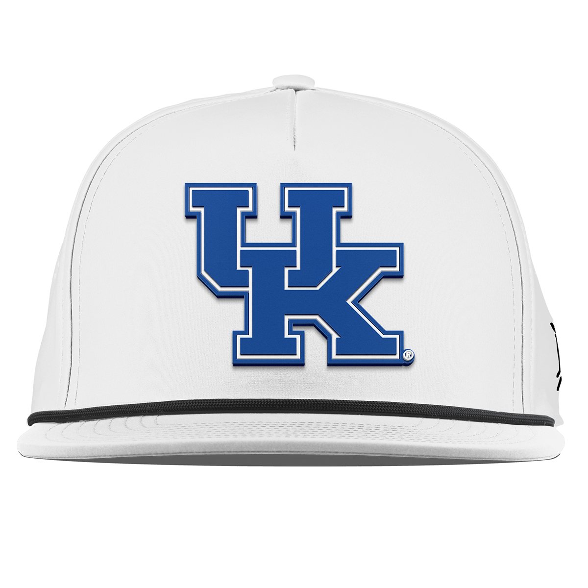 University of Kentucky "Kentucky Team Logo" Flat 5 Panel Rope White