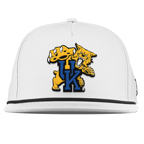 University of Kentucky "The Wildcat" Flat 5 Panel Rope White