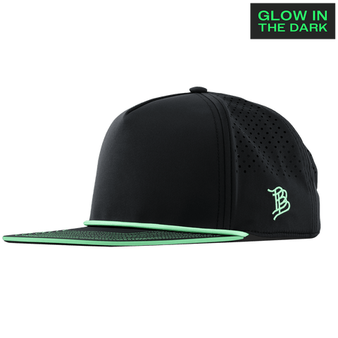 Bare Limited Edition Flat 5 Panel Rope Black + White Glow Rope