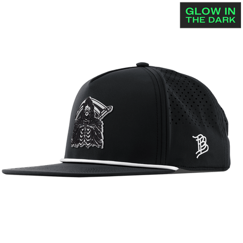 Grim Reaper Glow Flat 5 Panel Rope Black