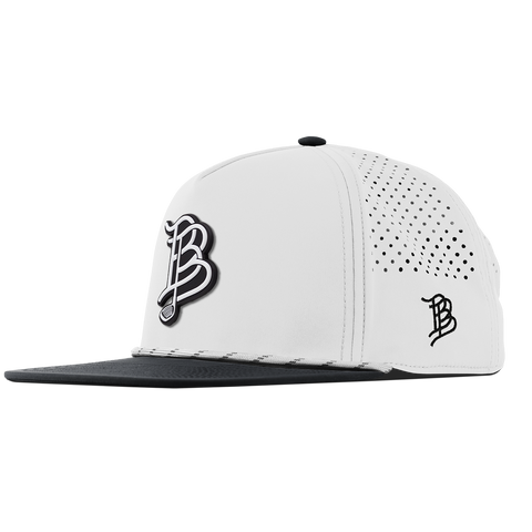 BB Golf Cutout PVC Flat 5 Panel Rope White/Black