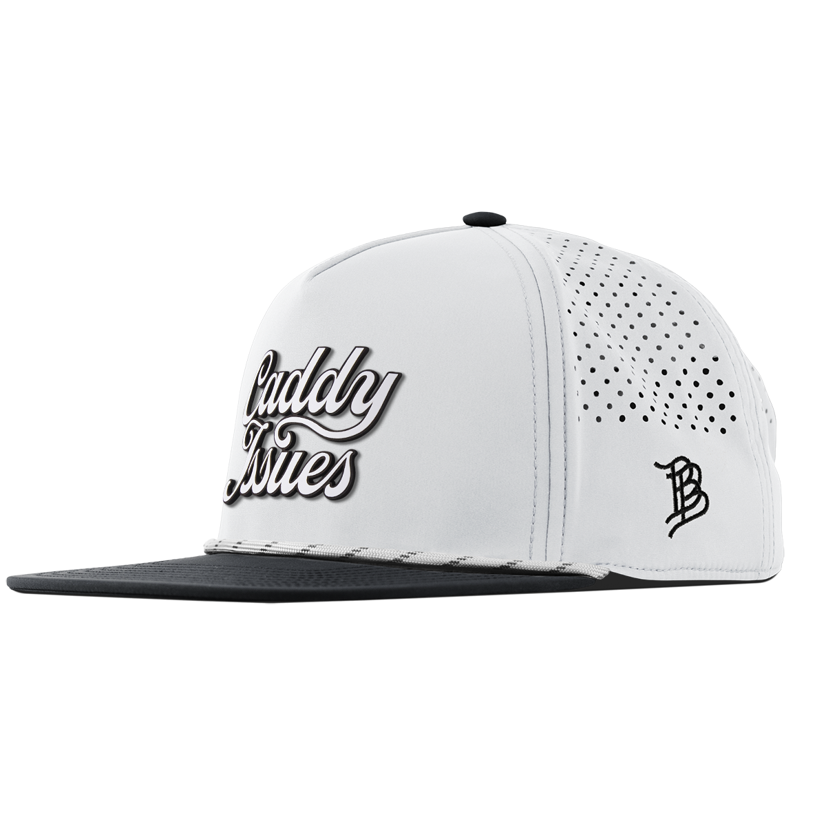 Caddy Issues Script Flat 5 Panel Rope White/Black