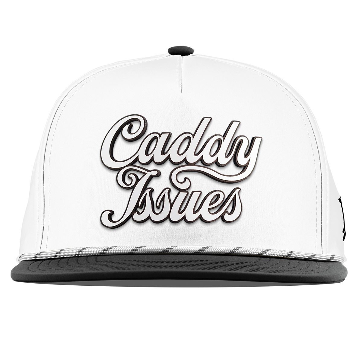Caddy Issues Script Flat 5 Panel Rope White/Black