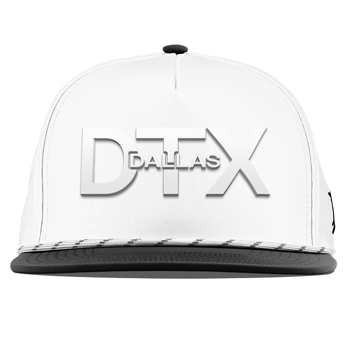 City Block Dallas (DTX) Flat 5 Panel Rope White/Black