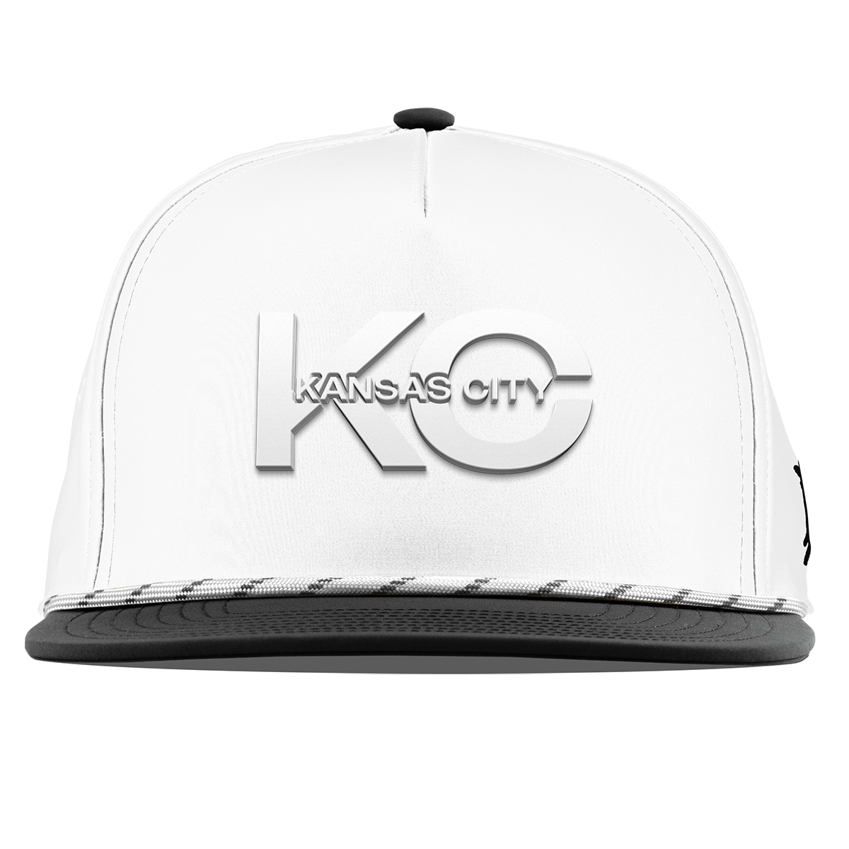 City Block Kansas City Flat 5 Panel Rope White/Black