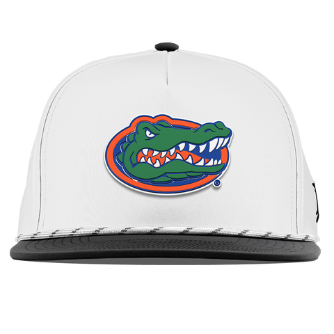 University of Florida "Florida Team Logo" Flat 5 Panel Rope White/Black