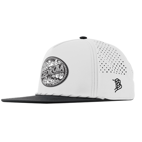 Georgia Traveler Flat 5 Panel Rope White/Black