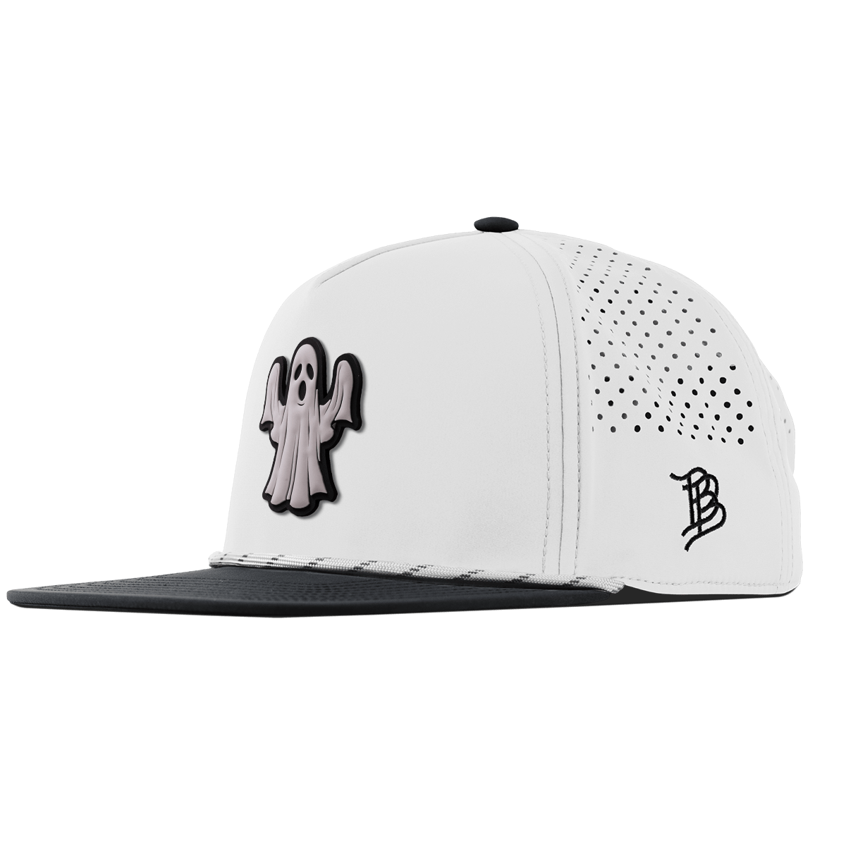 Ghostly PVC Flat 5 Panel Rope White/Black