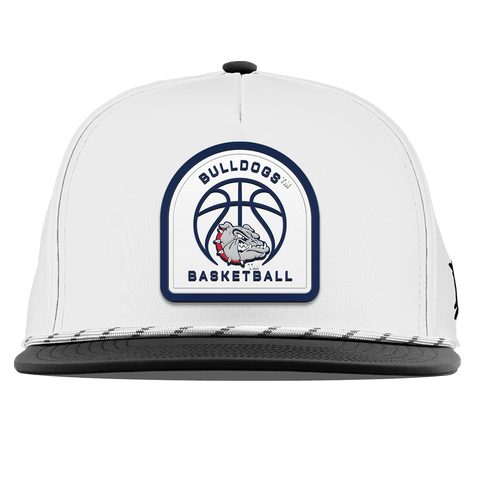 Gonzaga University "Gonzaga Basketball" Flat 5 Panel Rope White/Black