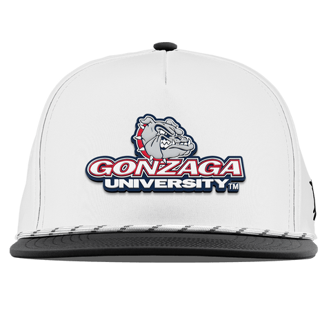 Gonzaga University "Gonzaga Team Logo" Flat 5 Panel Rope White/Black