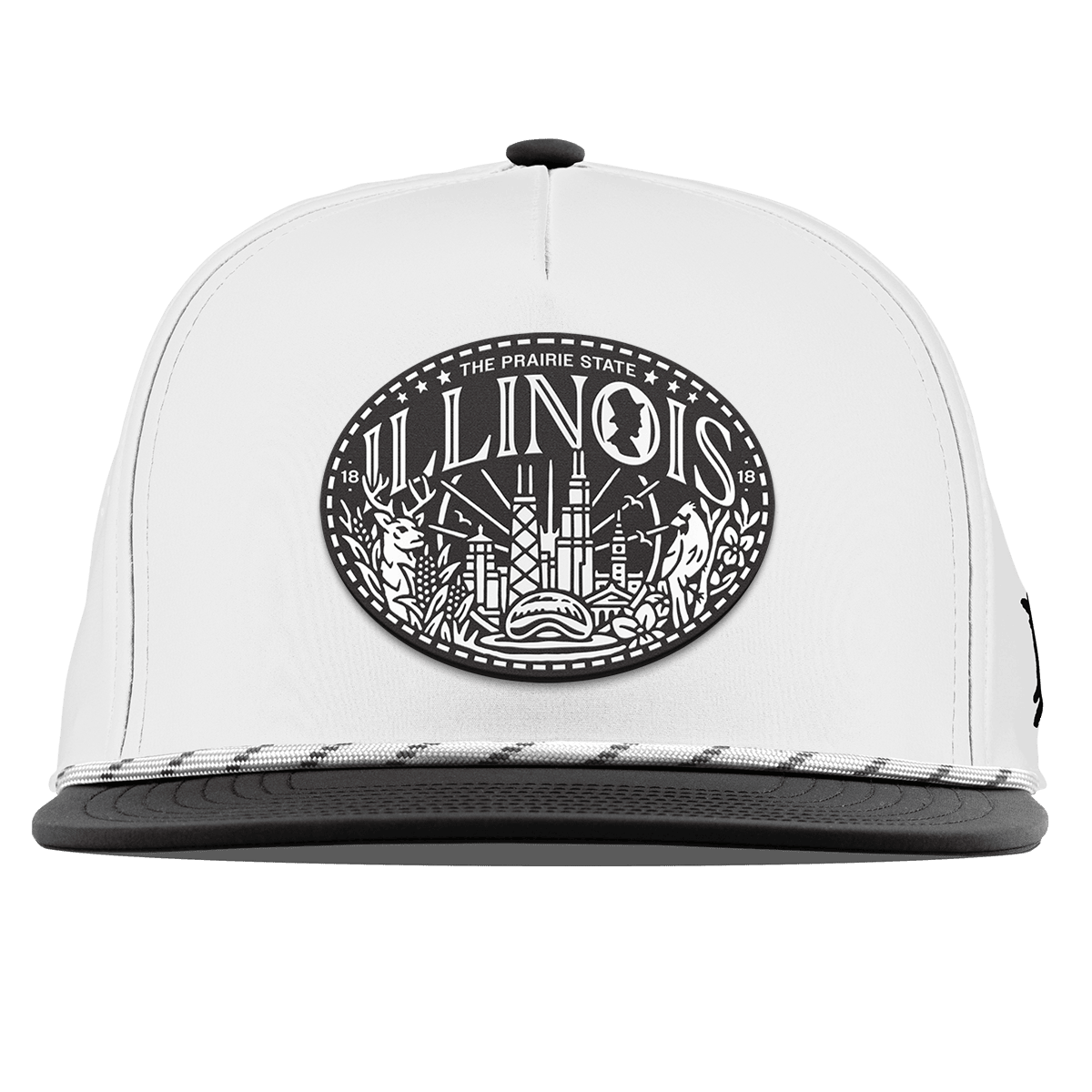 Illinois Traveler Flat 5 Panel Rope White/Black
