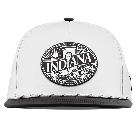 Indiana Traveler Flat 5 Panel Rope White/Black