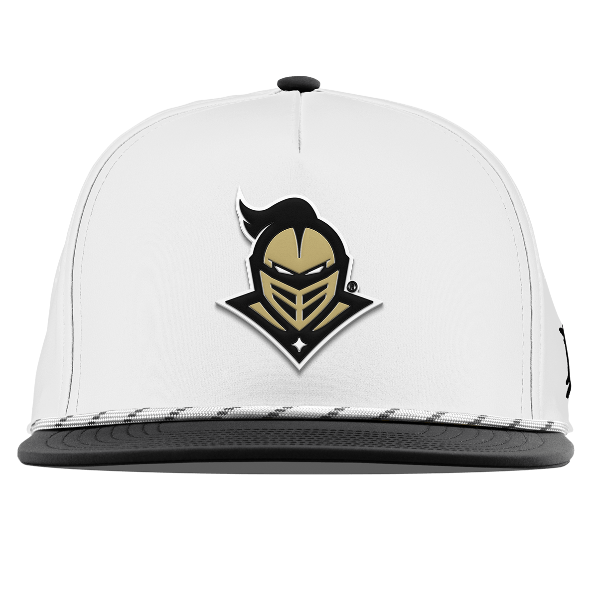 University of Central Florida "Knightro" Flat 5 Panel Rope White/Black