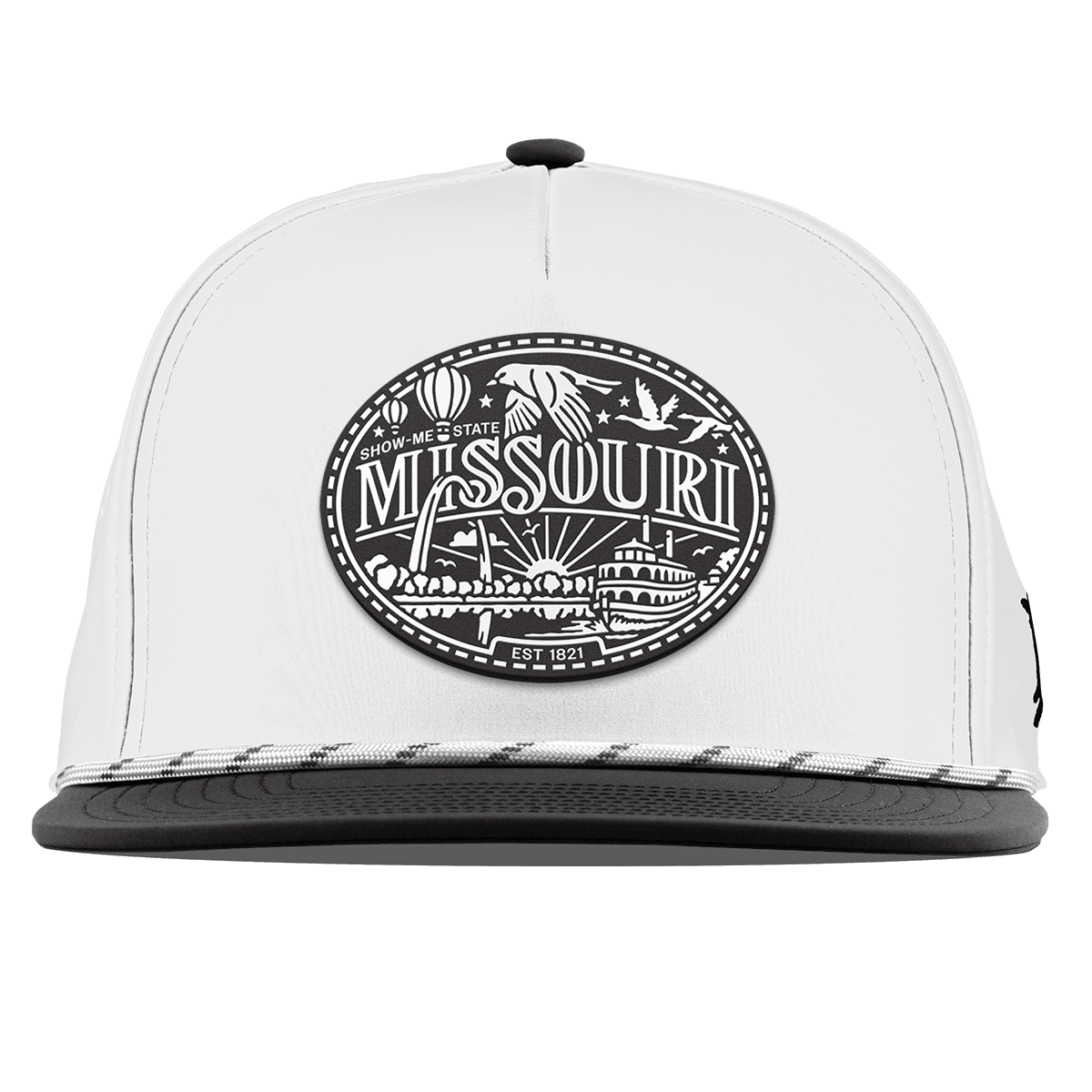 Missouri Traveler Flat 5 Panel Rope White/Black