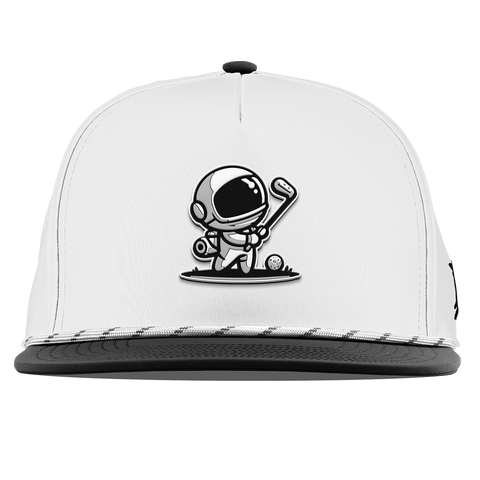Moon Shot Flat 5 Panel Rope White/Black