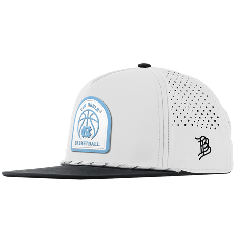 University of North Carolina "North Carolina Basketball" Flat 5 Panel Rope White/Black