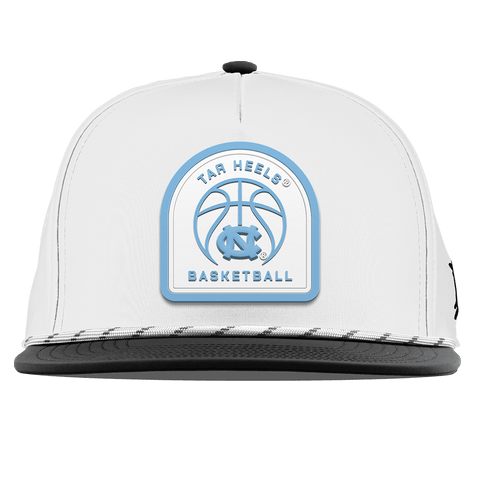 University of North Carolina "North Carolina Basketball" Flat 5 Panel Rope White/Black