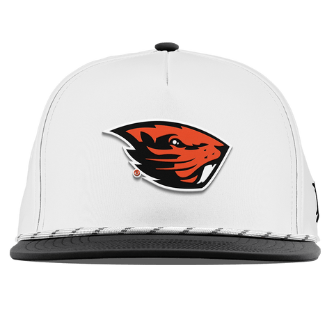 Oregon State University "Oregon State Team Logo" Flat 5 Panel Rope White/Black
