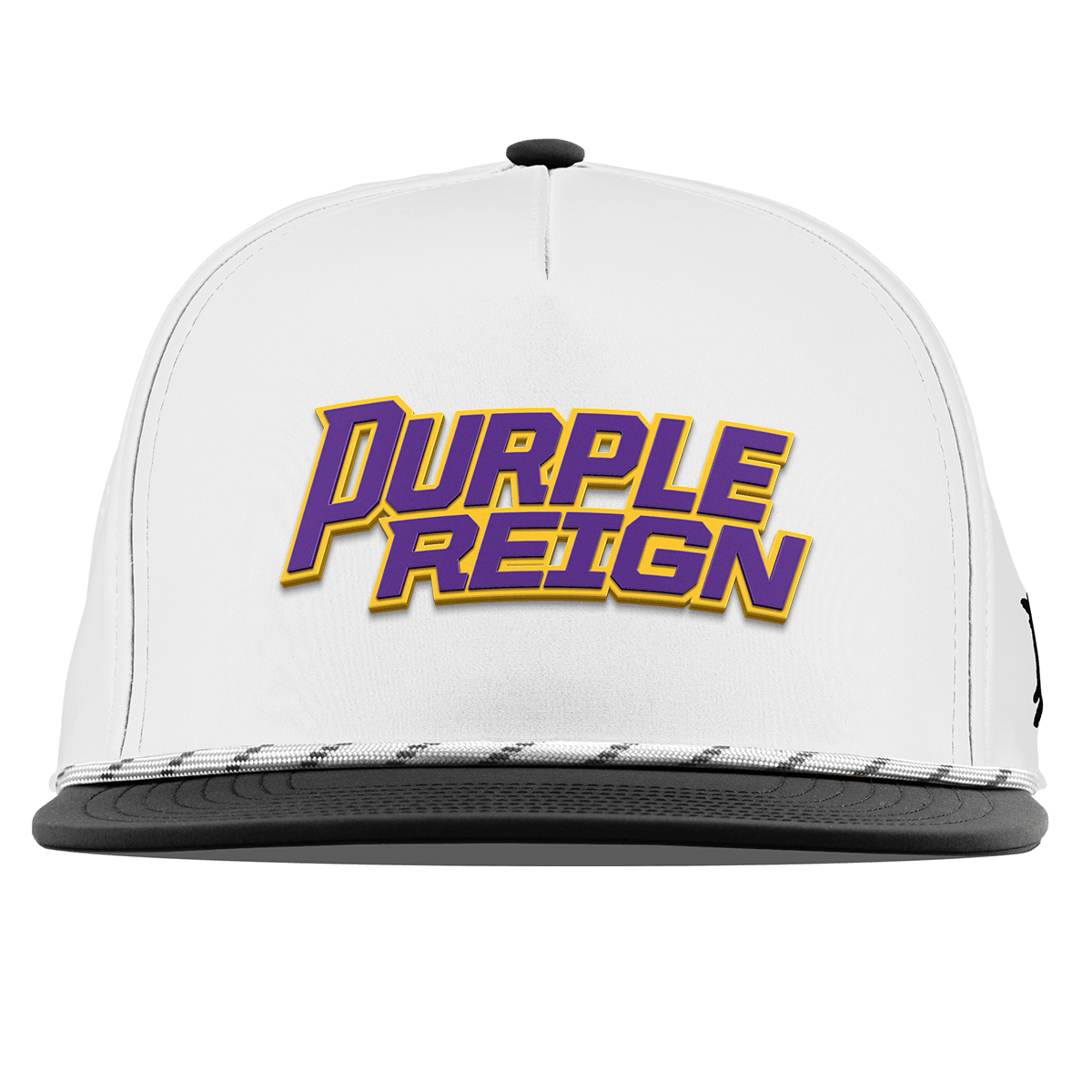 Louisiana State University "P Reign" Flat 5 Panel Rope White/Black