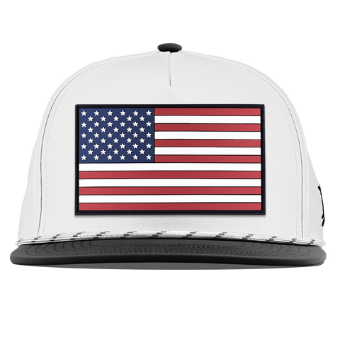 Salute PVC Flat 5 Panel Rope White/Black