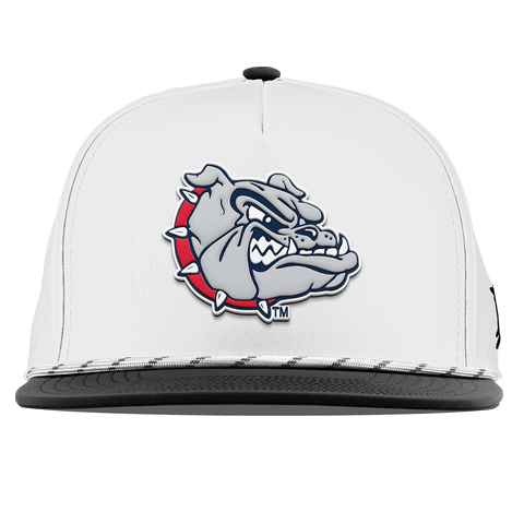 Gonzaga University "Spike The Bulldog" Flat 5 Panel Rope White/Black