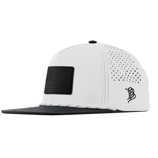 Onyx Old Glory Flat 5 Panel Rope White/Black