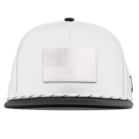 Old Glory Stealth Flat 5 Panel Rope White/Black