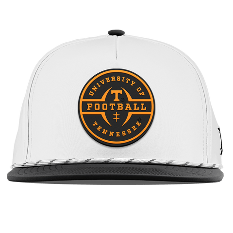 University of Tennessee "Tennessee Football Legacy" Flat 5 Panel Rope White/Black