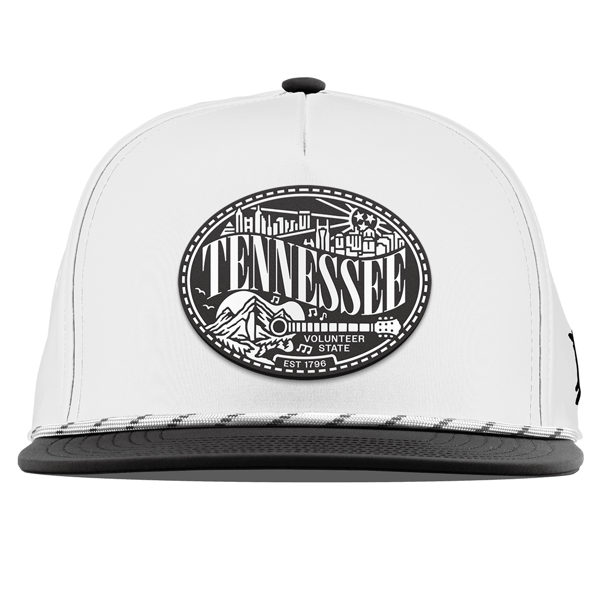 Tennessee Traveler Flat 5 Panel Rope White/Black