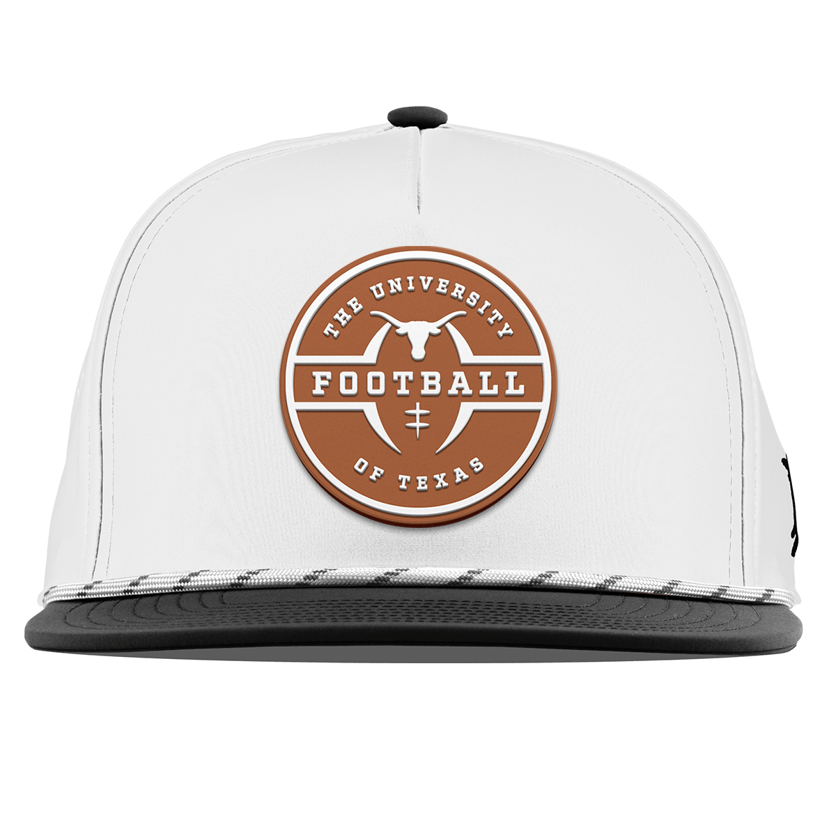 University of Texas "Texas Football Legacy" Legacy Flat 5 Panel Rope White/Black