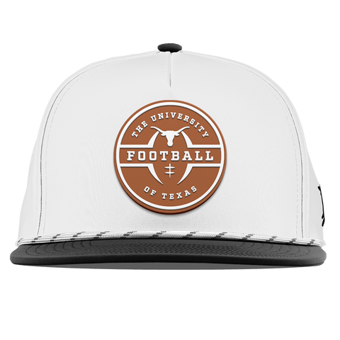 University of Texas "Texas Football Legacy" Legacy Flat 5 Panel Rope White/Black