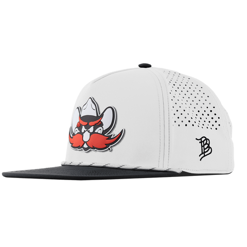 Texas Tech University "Texas Tech Raider Red" Flat 5 Panel Rope White/Black