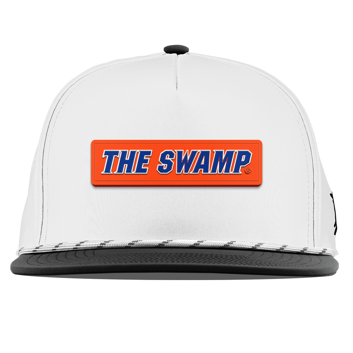 University of Florida "The Swamp" Flat 5 Panel Rope White/Black