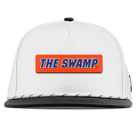 University of Florida "The Swamp" Flat 5 Panel Rope White/Black