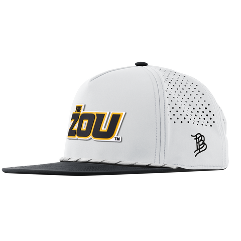 University of Missouri "The Zou" Flat 5 Panel Rope White/Black