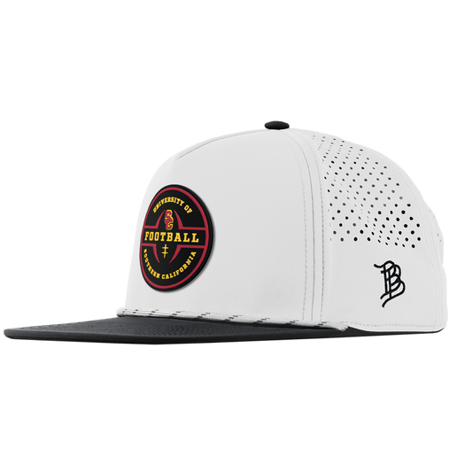 University of Southern California "USC Football Legacy" Flat 5 Panel Rope White/Black