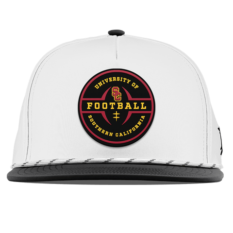 University of Southern California "USC Football Legacy" Flat 5 Panel Rope White/Black
