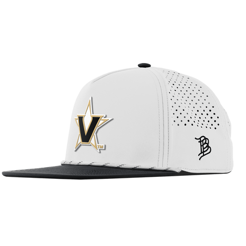 Vanderbilt University "Vanderbilt Team Logo" Flat 5 Panel Rope White/Black