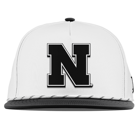 University of Nebraska "Vintage Nebraska Team Logo" Flat 5 Panel Rope White/Black