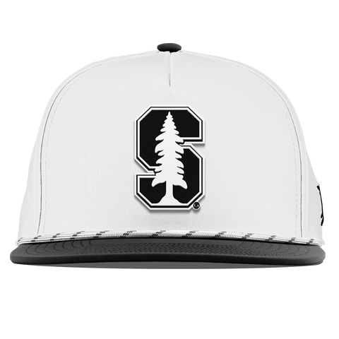 Stanford University "Vintage Stanford Team Logo" Flat 5 Panel Rope White/Black